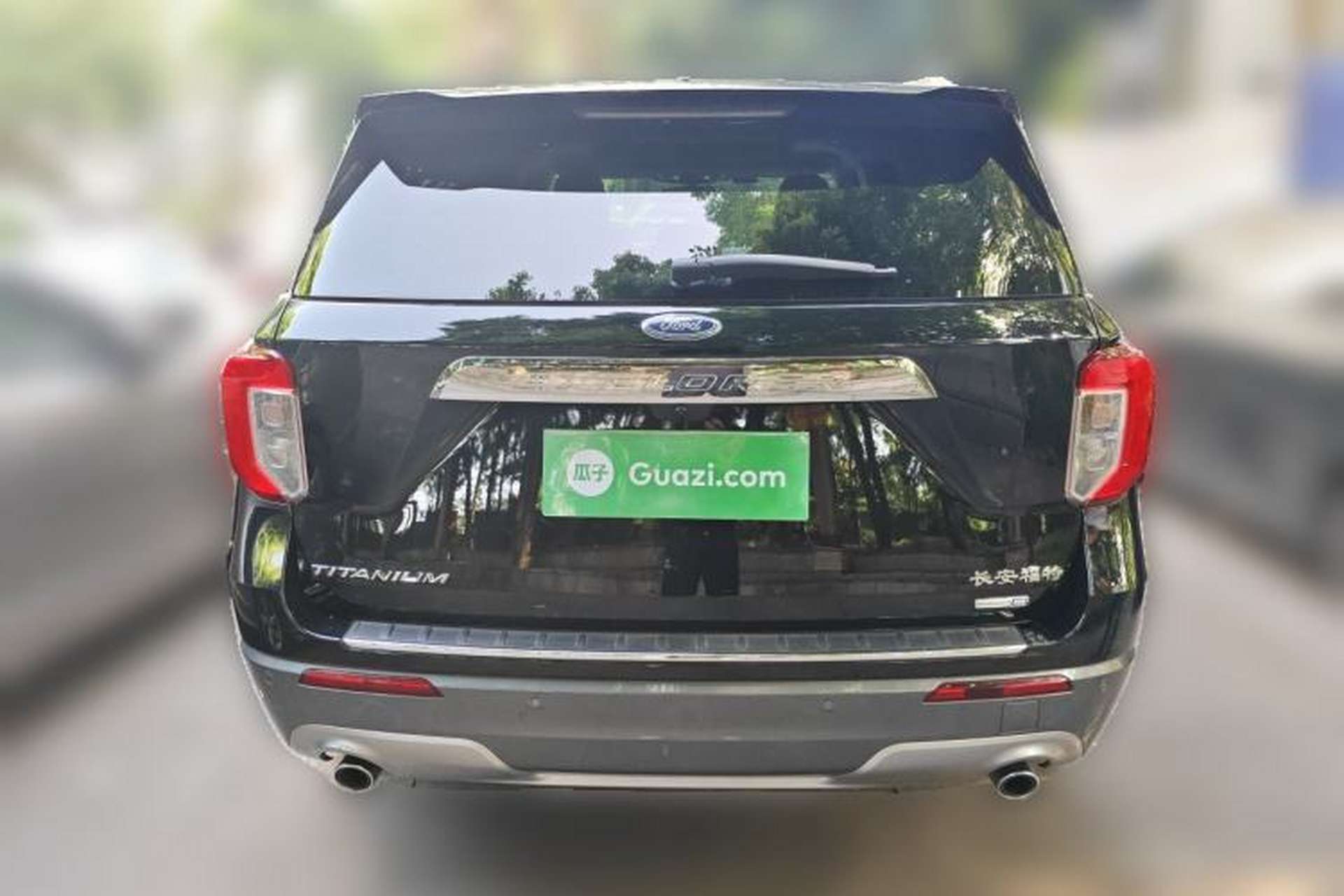 Used Ford Explorer 2020 EcoBoost 285 4x4 Titanium Edition 7-Seater Rear