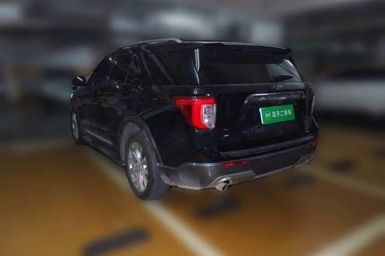 Used Ford Explorer 2020 EcoBoost 285 Four-Wheel Drive Trend Edition 6 Seats Rear Left 45 Deg