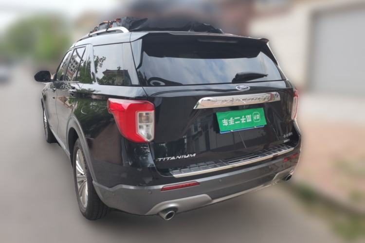 Used Ford Explorer 2020 EcoBoost 285 4x4 Titanium Edition 6 Seats Rear Left 45 Deg
