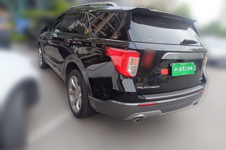 Used Ford Explorer 2020 EcoBoost 285 4x4 Platinum Edition 7-Seater Rear Left 45 Deg