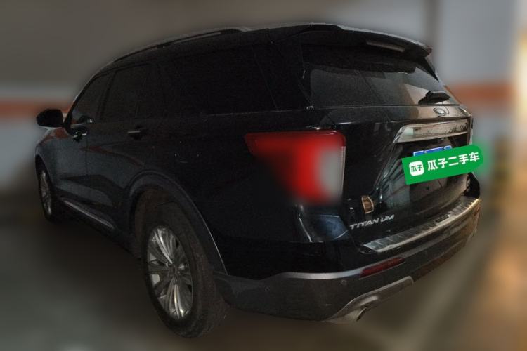 Used Ford Explorer 2020 EcoBoost 285 4x4 Titanium Edition 7-Seater Rear Left 45 Deg