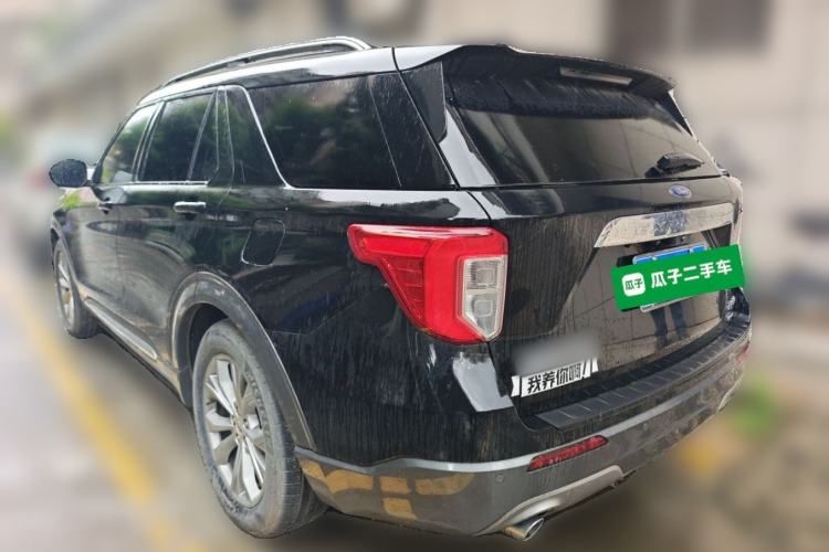 Used Ford Explorer 2020 EcoBoost 285 Rear-Drive Trend Edition 7-Seater Rear Left 45 Deg