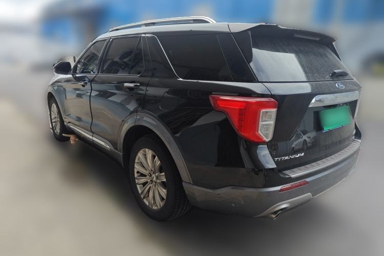 Used Ford Explorer 2020 EcoBoost 285 4x4 Titanium Edition 6 Seats Rear Left 45 Deg
