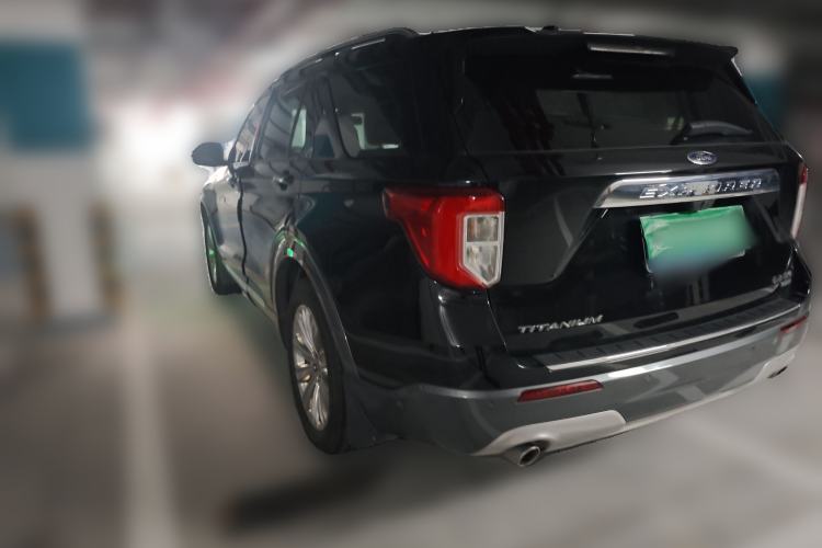 Used Ford Explorer 2020 EcoBoost 285 4x4 Titanium Edition 6 Seats Rear Left 45 Deg