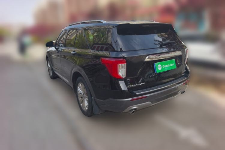 Used Ford Explorer 2020 EcoBoost 285 4x4 Titanium Edition 6 Seats Rear Left 45 Deg