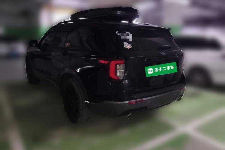 Used Ford Explorer 2020 EcoBoost 285 4x4 Sport Edition ST-LINE 6-Seater Rear Left 45 Deg