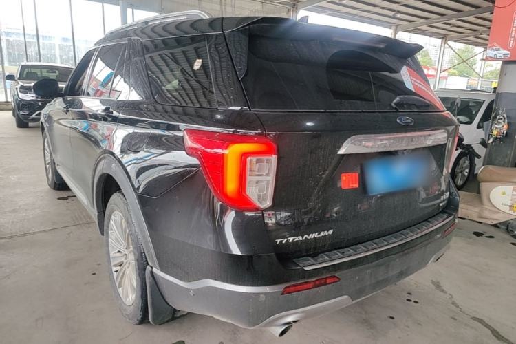 Used Ford Explorer 2020 EcoBoost 285 4x4 Titanium Edition 6 Seats Rear Left 45 Deg