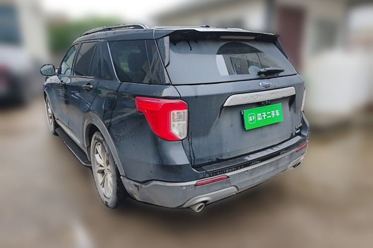 Used Ford Explorer 2020 EcoBoost 285 Rear-Drive Trend Edition 7-Seater Rear Left 45 Deg