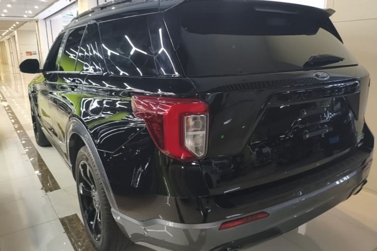 Used Ford Explorer 2020 EcoBoost 285 4x4 Sport Edition ST-LINE 6-Seater Rear Left 45 Deg