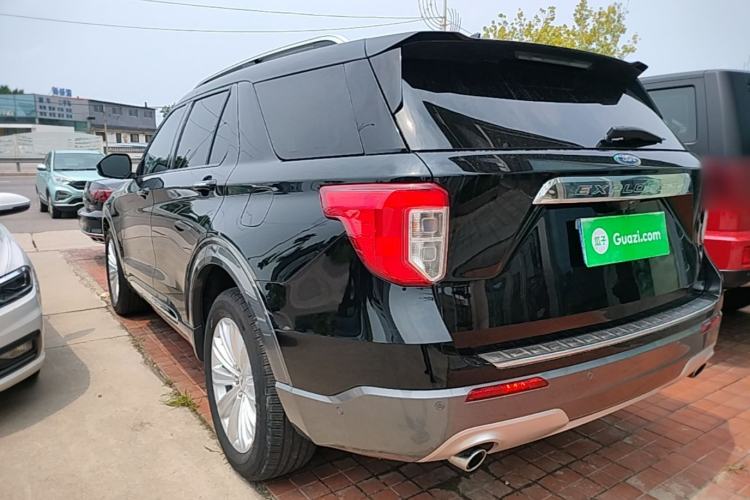 Used Ford Explorer 2020 EcoBoost 285 4x4 Titanium Edition 7-Seater Rear Left 45 Deg