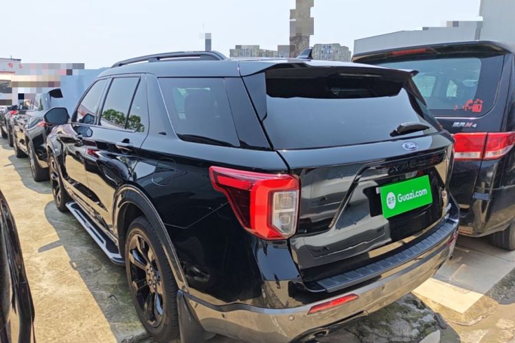 Used Ford Explorer 2020 EcoBoost 285 Four-Wheel Drive Sport Edition ST-LINE 7-Seater Rear Left 45 Deg