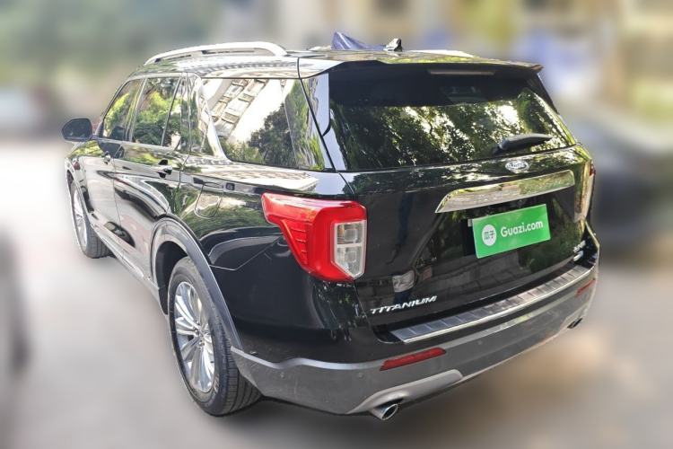 Used Ford Explorer 2020 EcoBoost 285 4x4 Titanium Edition 7-Seater Rear Left 45 Deg