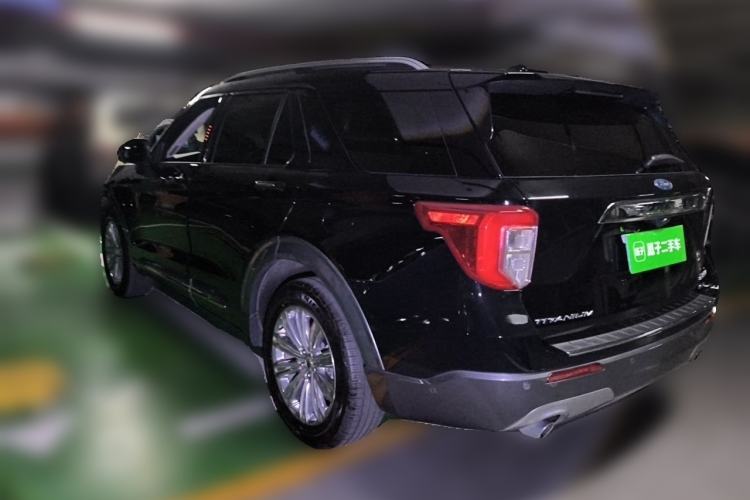 Used Ford Explorer 2020 EcoBoost 285 4x4 Titanium Edition 6 Seats Rear Left 45 Deg