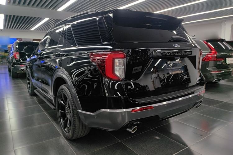 Used Ford Explorer 2020 EcoBoost 285 4x4 Sport Edition ST-LINE 6-Seater Rear Left 45 Deg