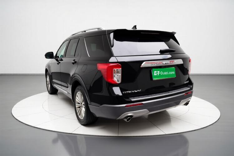 Used Ford Explorer 2020 EcoBoost 285 4x4 Titanium Edition 6 Seats Rear Left 45 Deg