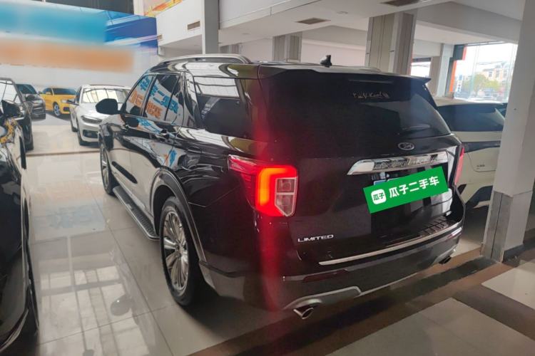 Used Ford Explorer 2020 EcoBoost 285 Rear-Drive Trend Edition 7-Seater Rear Left 45 Deg