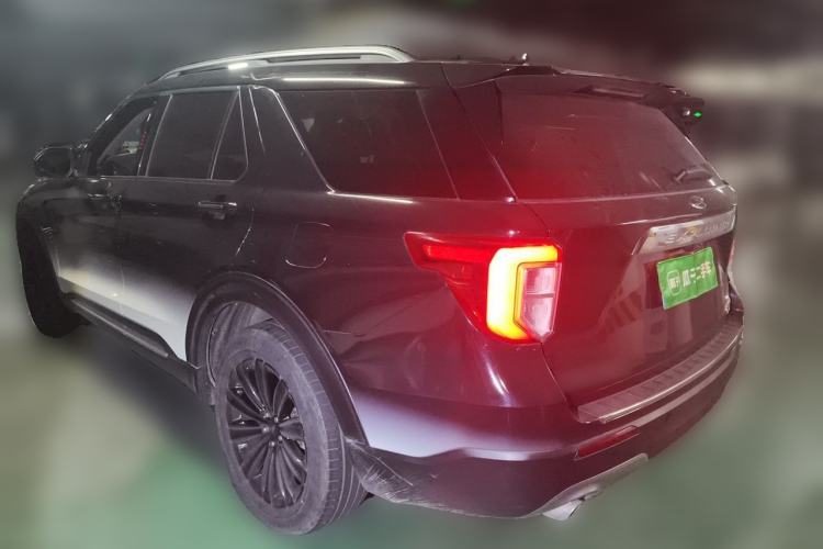 Used Ford Explorer 2020 EcoBoost 285 4x4 Titanium Edition 7-Seater Rear Left 45 Deg