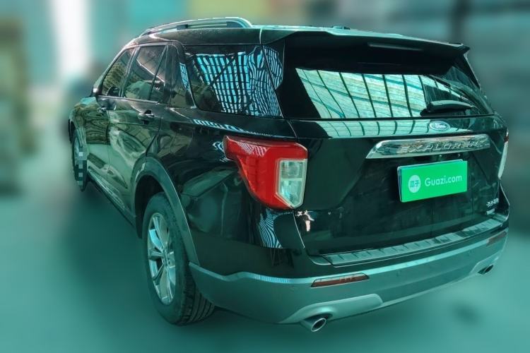 Used Ford Explorer 2020 EcoBoost 285 Four-Wheel Drive Trend Edition 6 Seats Rear Left 45 Deg