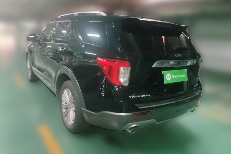 Used Ford Explorer 2020 EcoBoost 285 4x4 Titanium Edition 6 Seats Rear Left 45 Deg