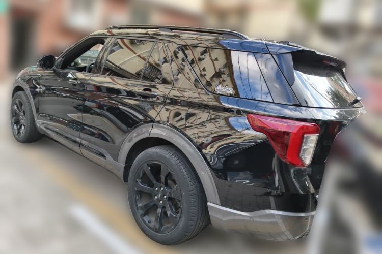 Used Ford Explorer 2020 EcoBoost 285 Four-Wheel Drive Sport Edition ST-LINE 7-Seater Rear Left 45 Deg