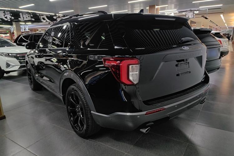 Used Ford Explorer 2020 EcoBoost 285 4x4 Sport Edition ST-LINE 6-Seater Rear Left 45 Deg