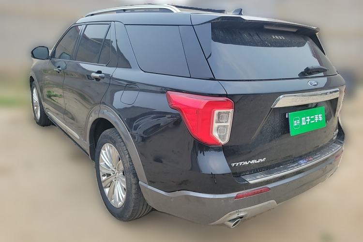 Used Ford Explorer 2020 EcoBoost 285 4x4 Titanium Edition 6 Seats Rear Left 45 Deg