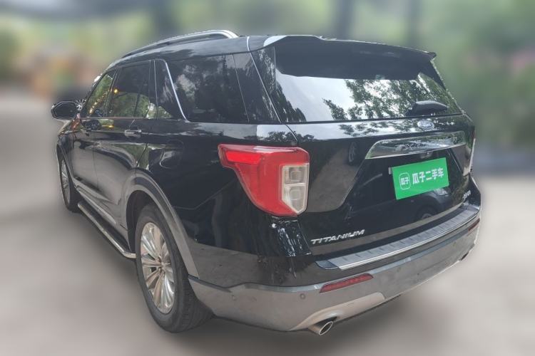 Used Ford Explorer 2020 EcoBoost 285 4x4 Titanium Edition 7-Seater Rear Left 45 Deg
