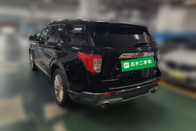 Used Ford Explorer 2020 EcoBoost 285 4x4 Titanium Edition 6 Seats Rear Left 45 Deg