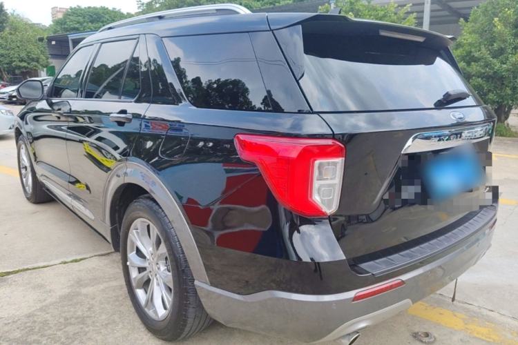 Used Ford Explorer 2020 EcoBoost 285 Rear-Drive Trend Edition 7-Seater Rear Left 45 Deg