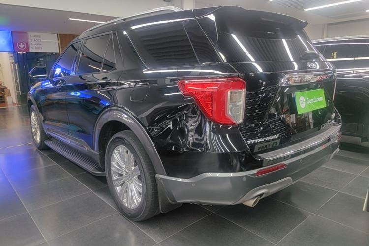 Used Ford Explorer 2020 EcoBoost 285 4x4 Titanium Edition 6 Seats Rear Left 45 Deg