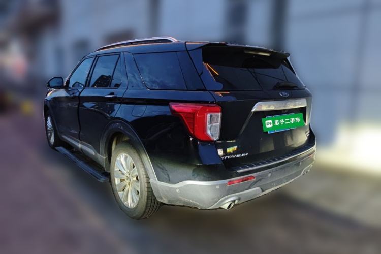 Used Ford Explorer 2020 EcoBoost 285 4x4 Titanium Edition 6 Seats Rear Left 45 Deg