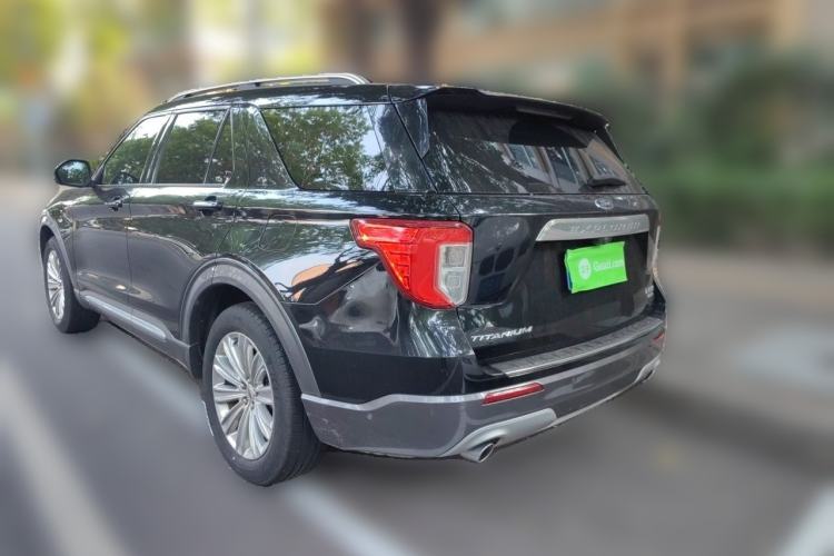 Used Ford Explorer 2020 EcoBoost 285 4x4 Titanium Edition 7-Seater Rear Left 45 Deg