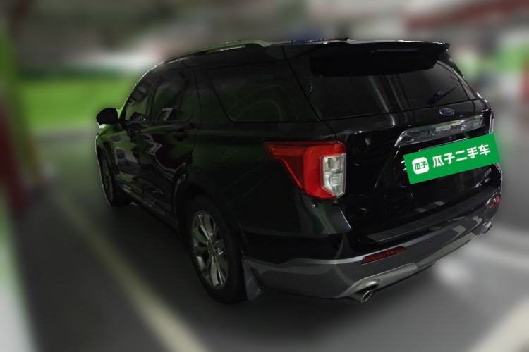 Used Ford Explorer 2020 EcoBoost 285 Rear-Drive Trend Edition 7-Seater Rear Left 45 Deg