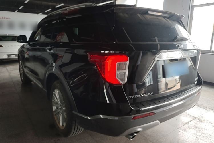 Used Ford Explorer 2020 EcoBoost 285 4x4 Titanium Edition 7-Seater Rear Left 45 Deg
