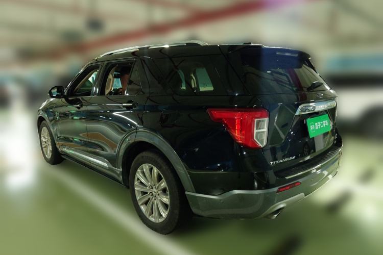 Used Ford Explorer 2020 EcoBoost 285 4x4 Titanium Edition 6 Seats Rear Left 45 Deg