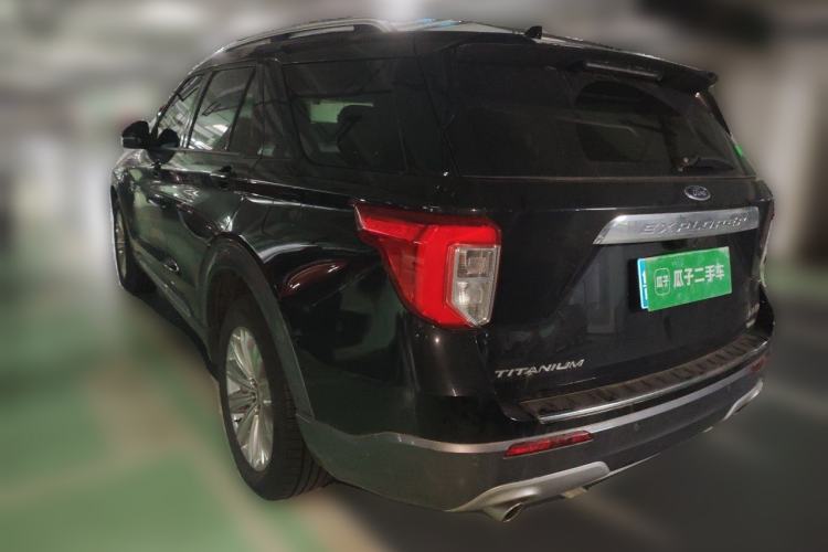 Used Ford Explorer 2020 EcoBoost 285 4x4 Titanium Edition 6 Seats Rear Left 45 Deg
