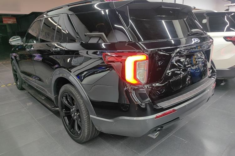 Used Ford Explorer 2020 EcoBoost 285 Four-Wheel Drive Sport Edition ST-LINE 7-Seater Rear Left 45 Deg