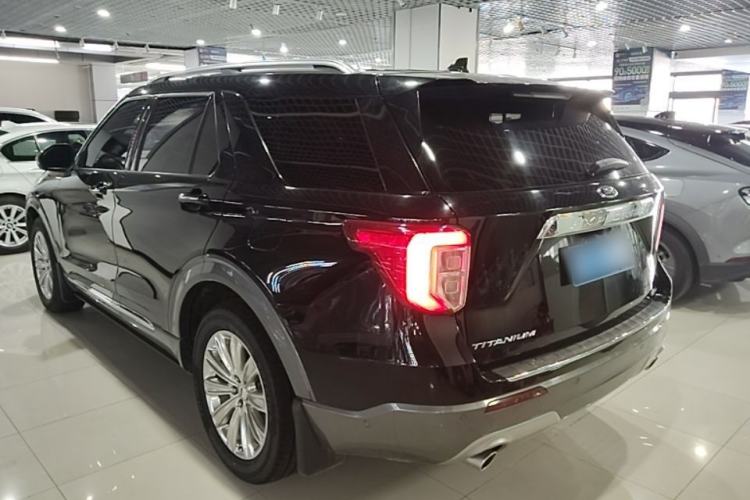 Used Ford Explorer 2020 EcoBoost 285 4x4 Titanium Edition 6 Seats Rear Left 45 Deg