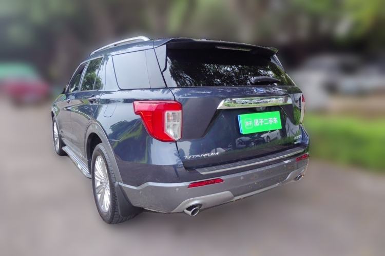 Used Ford Explorer 2020 EcoBoost 285 4x4 Titanium Edition 6 Seats Rear Left 45 Deg