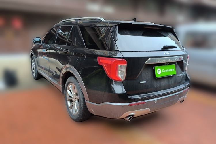 Used Ford Explorer 2020 EcoBoost 285 Rear-Drive Trend Edition 7-Seater Rear Left 45 Deg