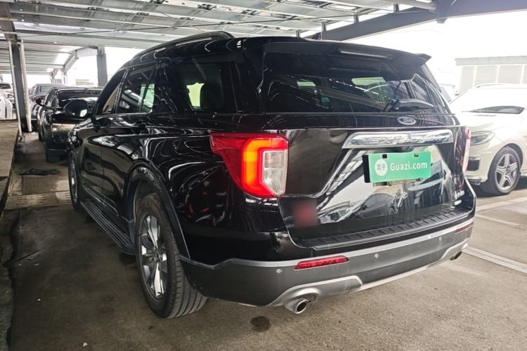 Used Ford Explorer 2020 EcoBoost 285 Rear-Drive Trend Edition 6 Seats Rear Left 45 Deg