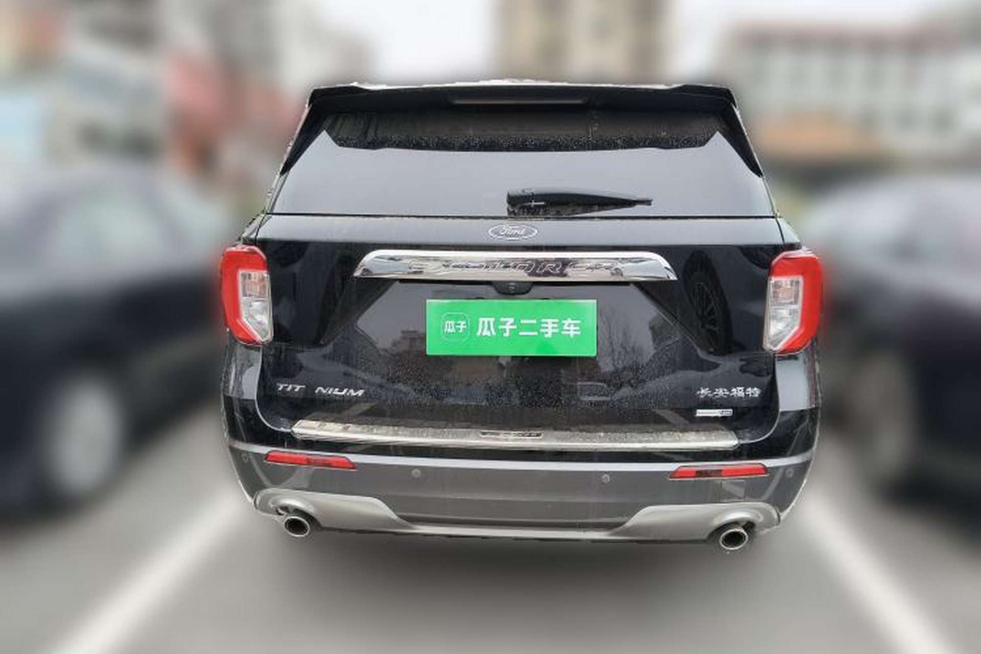 Used Ford Explorer 2020 EcoBoost 285 4x4 Titanium Edition 7-Seater Rear