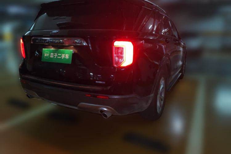 Used Ford Explorer 2020 EcoBoost 285 Four-Wheel Drive Trend Edition 6 Seats Rear Right 45 Deg