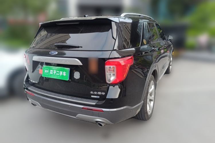 Used Ford Explorer 2020 EcoBoost 285 4x4 Platinum Edition 7-Seater Rear Right 45 Deg