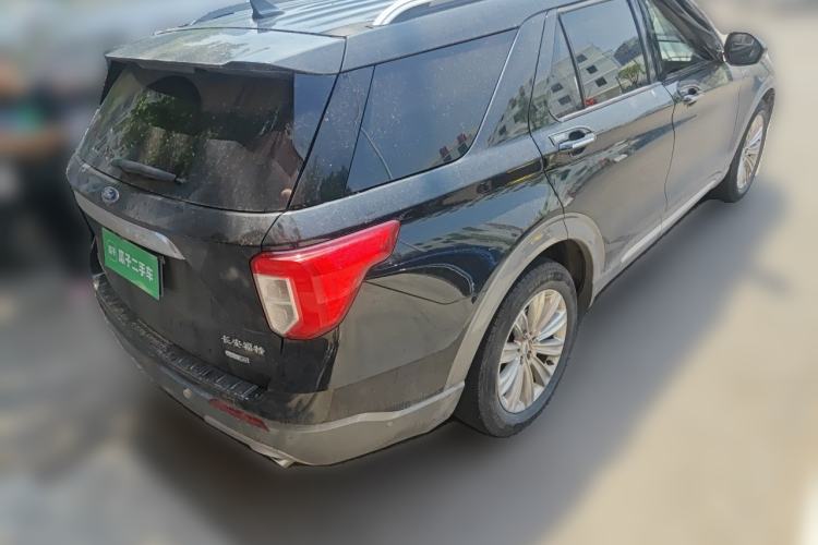 Used Ford Explorer 2020 EcoBoost 285 4x4 Titanium Edition 7-Seater Rear Right 45 Deg