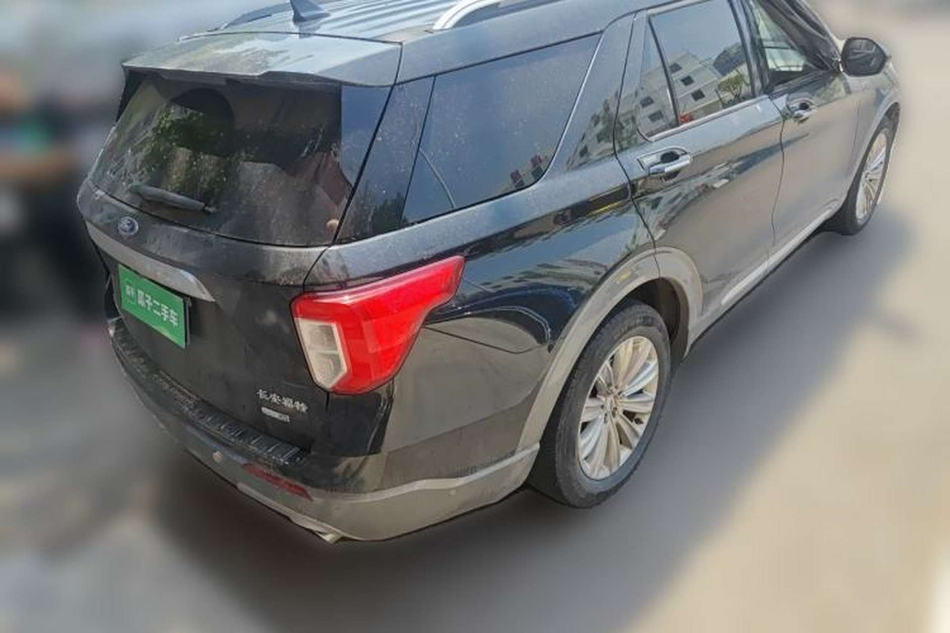 Used Ford Explorer 2020 EcoBoost 285 4x4 Titanium Edition 7-Seater Rear Right 45 Deg