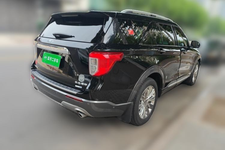 Used Ford Explorer 2020 EcoBoost 285 4x4 Titanium Edition 6 Seats Rear Right 45 Deg