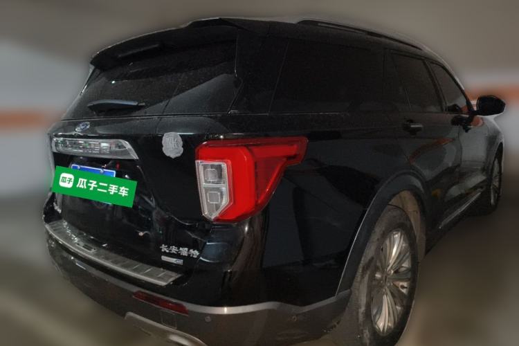 Used Ford Explorer 2020 EcoBoost 285 4x4 Titanium Edition 7-Seater Rear Right 45 Deg