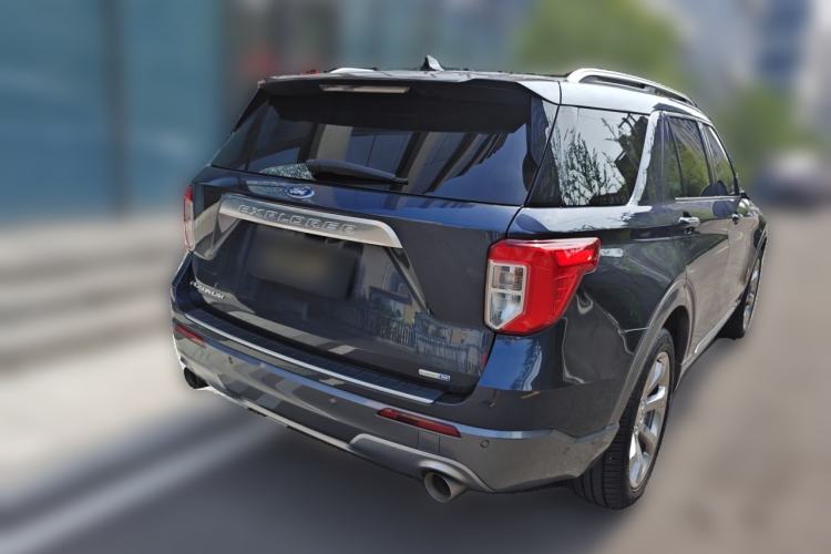 Used Ford Explorer 2020 EcoBoost 285 4x4 Platinum Edition 6 Seats Rear Right 45 Deg