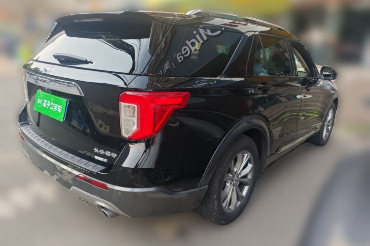 Used Ford Explorer 2020 EcoBoost 285 Rear-Drive Trend Edition 6 Seats Rear Right 45 Deg